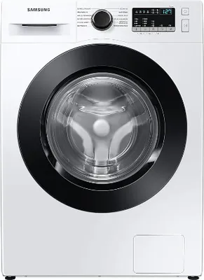 Produktbild von Samsung WW91T4048CE/EG Freistehende Waschmaschine, Frontlader, Weiß, , Schleuder, 1400 U/min, 9 kg Fassungsvermögen, 49 kWh/100 Zyklen, 50 Liter/Zyklus, Inverter-Motor, 60 cm Breite, Startzeitvorwahl, Dampffunktion, Wasserauslaufschutz