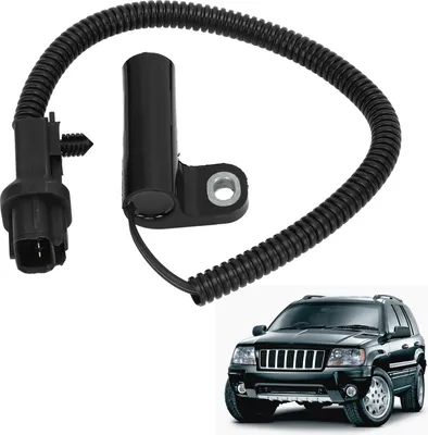 Image de Capteur de position de vilebrequin 56027868ac, noir, remplacement pour Jeep Grand Cherokee L6 4.0L