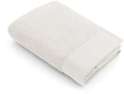 Obrázok produktu pre Unyqoos® Walra, mäkký bavlnený ručník do kúpeľne, 50 × 100 cm, 100% česaná bavlna, 550 g/m², svetlosivý – extra jemný povrch