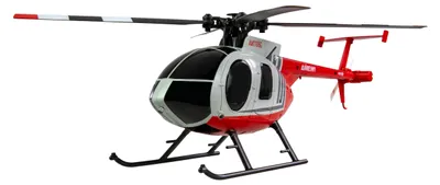 Produktbild von Amewi RC Helikopter MD500 Li-Po Akku 350mAh silber/rot