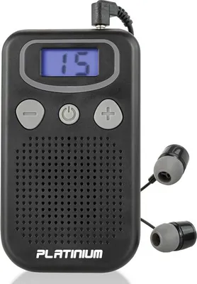 Zdjęcie produktu dla Aparat do wzmacniania słuchu Magic, wzmacniacz dźwięku na baterie, ze słuchawkami, jak radio