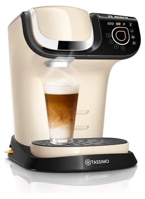 Produktbild von 2 Kapselmaschine TAS6507 Kaffeemaschine by Bosch, mit Wasserfilter, über 70 Getränke, Personalisierung, vollautomatisch, einfache Zubereitung, 1.500 W