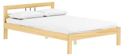 Obrázek produktu pro Kondela Manželská postel s roštem Jona 140x200 cm - přírodní