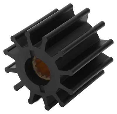Zdjęcie produktu dla Wirnik pompy wodnej, 12-łopatkowy, model 22120-0001, przeznaczony jako zamiennik wirnika w pompach morskich GM 454 z pompą Jabsco 23800-0201