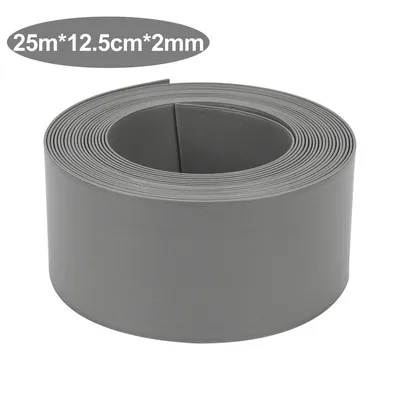Obrázek produktu pro SWANEW Obruba trávníku Obruba trávníku 10 m Obruba záhonu 12,5 cm vysoká Stabilní žací hrana šedá