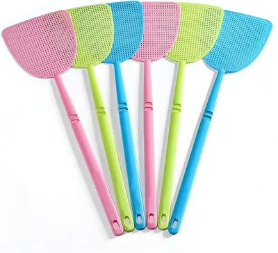 Imagen del producto de Juego de 6 espantapájaros, con mango resistente, para uso en interiores y exteriores