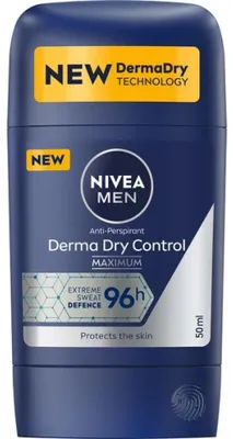 Immagine prodotto di Antitraspirante rigido per uomo Derma Dry Control 50 ml