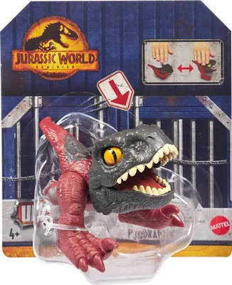 Obrázek produktu pro Mattel HJB60 - Jurský svět Wild Pop Pyroraptor - Dinosaurus