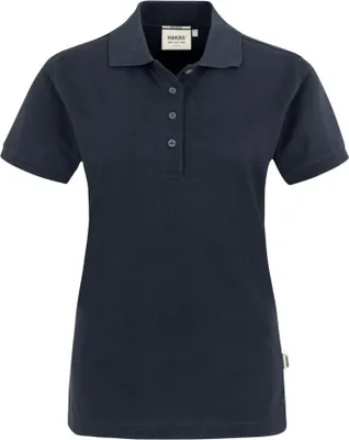 Produktbild von HAKRO Premium-Poloshirt Pima-Baumwolle Damen #201 Gr. M tinte