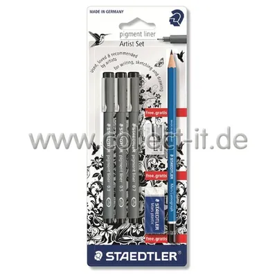 Immagine prodotto di Liner di pigmento 3 pezzi su blister
