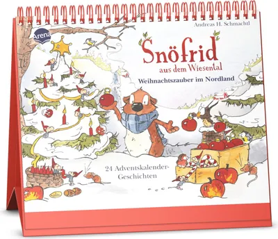 Produktbild von Snöfrid aus dem Wiesental. Weihnachtszauber im Nordland. 24 Adventskalender-Geschichten