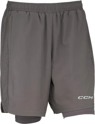 Obrázek produktu pro CCM tréninkové šortky 2 v 1, pánské, barva: Charcoal, velikost: M