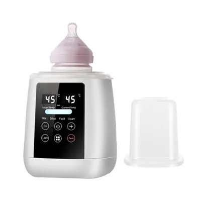 Produktbild von Flaschenwärmer & Babykostwärmer Multifunktionaler Babyflaschenwärmer Sterilisator mit LCD/Timer, Tauwetter, Nachtlicht, Schneller Babymilchwärmer