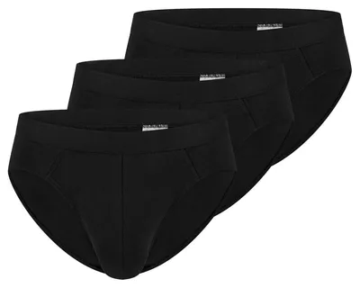 Produktbild von Speidel 3er Pack Classic Slip / Unterhose Elastisches Material, Breiter Bundgummi, Ohne Seitennähte und Eingriff schwarz 8