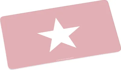 Produktbild von Frühstücksbrettchen Stern rosa