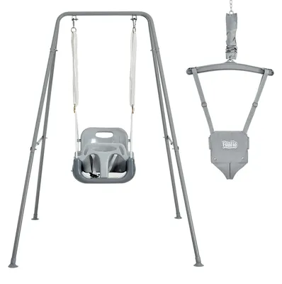 Productafbeelding van 2-in-1 schommelset voor baby's en peuters