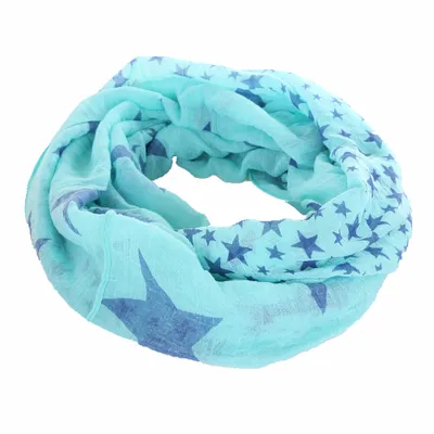 Produktbild von Stern Loop Schal Himmelblau