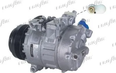 Produktbild von FRIGAIR 920.30042 7SBU16C Klimaanlage Klimakompressor R134a für BMW 3 Limousine (E46) 5 Limousine (E39) 3 Coupe (E46) 5 Touring (E39) 7 (E38)