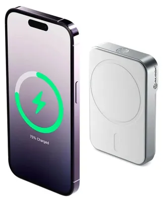 Obrázek produktu pro Alogic MSPB5KWH, 5000 mAh, bezdrátové nabíjení, bílá