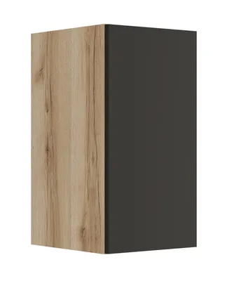 Produktbild von Küchen Hängeschrank Noah O306-0+ in anthrazit 30 cm breit