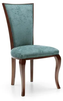 Immagine prodotto di Set di 4 sedie da pranzo, modello poltrona, per sala da pranzo. Sedie in legno, imbottite