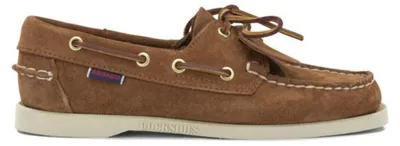 Image de Sebago chaussures femme marron en daim italien - 9