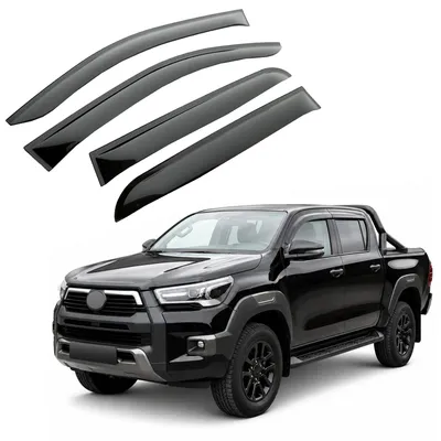 Immagine prodotto di Deflettori d'aria Toyota Hilux 2015-2025 4 Pezzi Adesivo