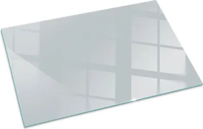 Produktbild von Farbe Grau – Glasbodenplatte für – Kaminofen – Kaminplatte Glas – Schutzglas – Funkenschutzplatte –Glasbodenplatte Feuerfeste – Hitzeschutzplatte – Bodenschutz aus Glas – 100x70 cm