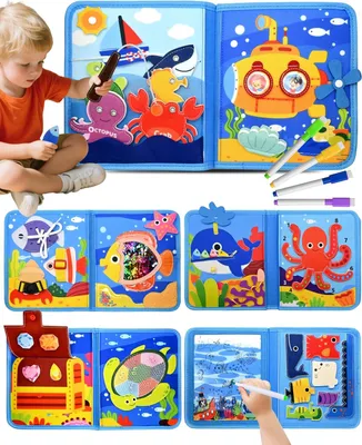 Productafbeelding van Montessori-speelgoed voor baby's - 1 jaar - 6 lagen - Board - Speelgoed voor kinderen - 4 jaar - Montessori-spellen