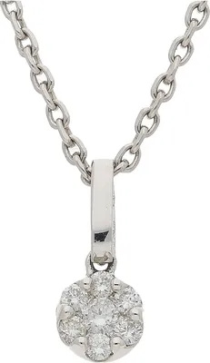 Produktbild von JuwelmaLux Anhänger 585 Weißgold mit Brillanten JL30-02-1365