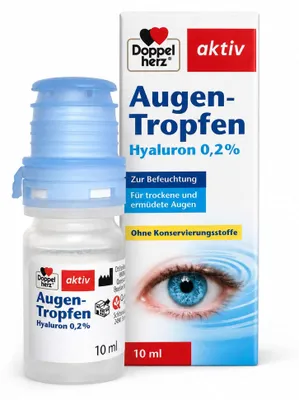 Produktbild von DH Augen Tropfen Hyaluron 0.2% 10ml