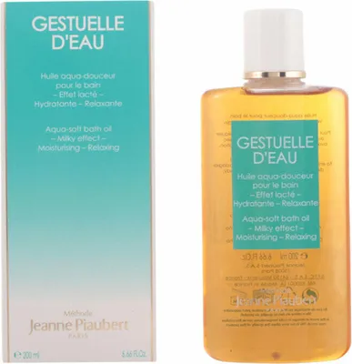 Productafbeelding van Méthode Jeanne Piaubert 3355998003029, Badolie, 200 ml, Geschikt voor elk huidtype, Verbetert de elasticiteit, Voedend, Ontspannend, Navulbaar, Verzachtend, Fles, 1 stuk