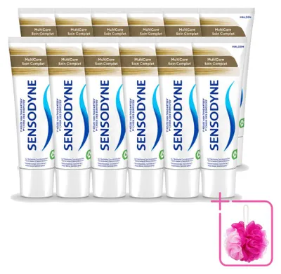 Obrázok produktu pre 12 ks zubnej pasty Sensodyne MultiCare - 75 ml - balenie - 12 kusov