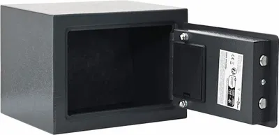Produktbild von vidaXL Digitaler Safe mit Schloss Dunkelgrau 23 x 17 x 17 cm Stahl