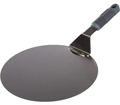 Obrázok produktu pre Okrúhly servírovací tanier na koláče/pizzu, priemer 25 cm, nerezová oceľ