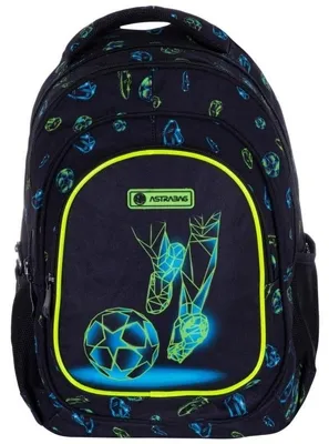 Immagine prodotto di Football Motion AB330 Zaino scuola a 3 scomparti Astrabag