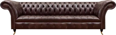 Obrázek produktu pro Moderní pohovka z umělé kůže Designový obývací pokoj Čtyřmístná čalouněná pohovka