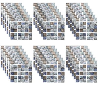 Image de Solidchoice - Autocollants pour carreaux, 36 pièces, adhésifs