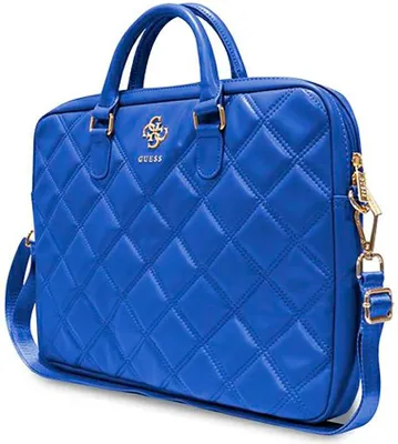 Obrázek produktu pro Guess Prošívaná 4G Taška Na 16" Notebook - Modrá