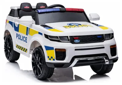 Immagine prodotto di Auto elettrica per bambini Rover Police Due motori, LED, musica, FB,