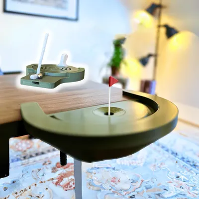 Productafbeelding van Mini-golfspel voor op het bureau – Bevestiging: Beide bevestigingsopties