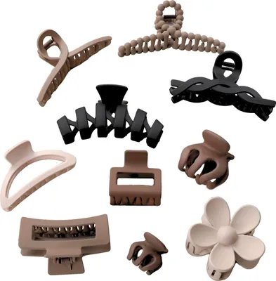 Produktbild von Haarklammer Set 10-teilig Große Haarklammer Haarspangen Damen claw clip
