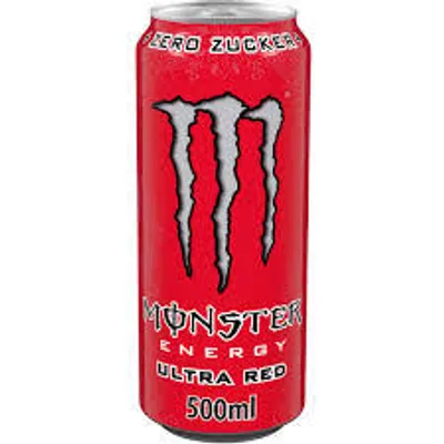 Obrázek produktu pro Monster Energy Drink Ultra Red 500ml.
