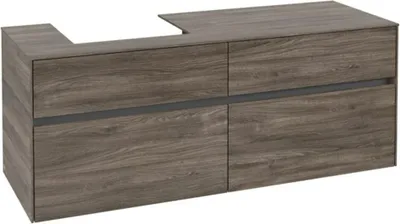 Produktbild von Villeroy & Boch C07400RK WaschbeckenUS Collaro 1400x548x500mm