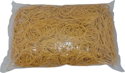 Produktbild von 1 kg Gummiringe gelb 40 mm Ø 1,2 x 1,2 mm breit