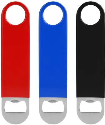 Imagen del producto de Ibenzoa®: Juego de 3 abridores de botellas de acero inoxidable, 17,8 cm – abridores robustos para cerveza y otras bebidas, ideales para fiestas y el uso diario