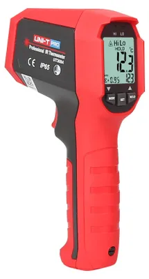 Infrarot-Thermometer UT309A, rot, -0°C bis 450°C, LCD