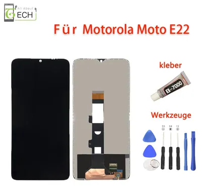 Produktbild von Für Motorola E22 / E22i XT2239 LCD Display Touchscreen Bildschirm und Werkzeuge