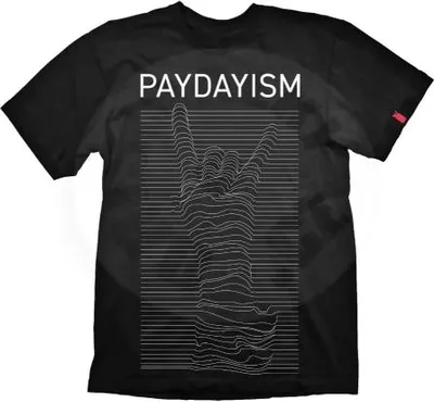 Immagine prodotto di Maglietta Payday 2 Paydayism Schwarz M