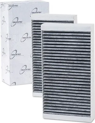 Produktbild von TRUCKTEC AUTOMOTIVE 02.59.079 Aktivkohle Innenraumfilter Pollenfilter passend für MERCEDES-BENZ M-Klasse (W164) R-Klasse (W251, V251) GL (X164)